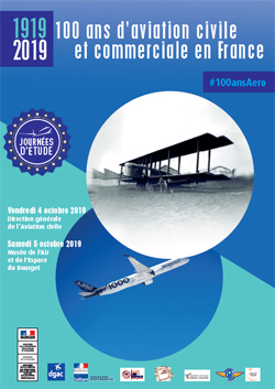 « 1919-2019 : cent ans d'aviation civile et commerciale en France » : les 4 et 5 octobre 2019