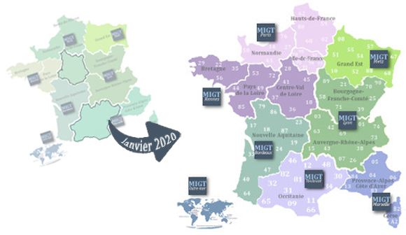 Les MIGT sur le territoire : avant et depuis janvier 2020