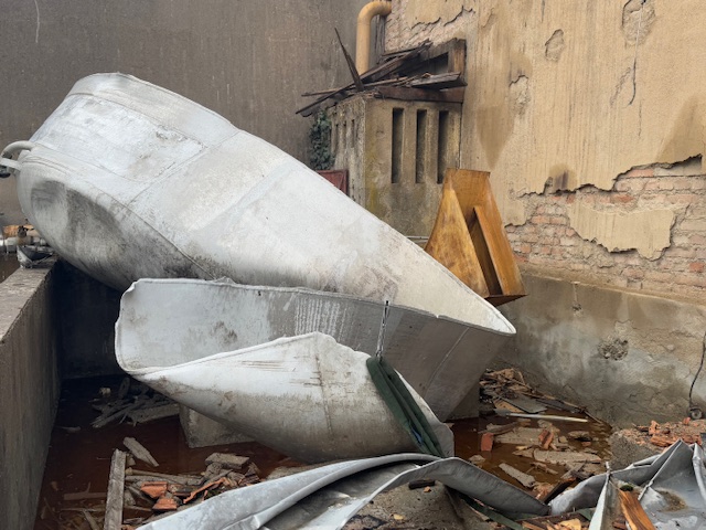 Explosion d'une cuve de Peroxyde d'hydrogène - Manufacture Hartmann Euro TF - Munster (68)