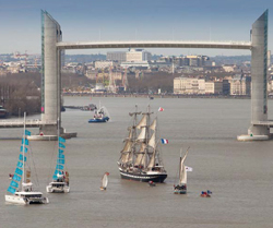 Pont Jacques Chaban-Delmas à Bordeaux / Crédit photographique EGIS